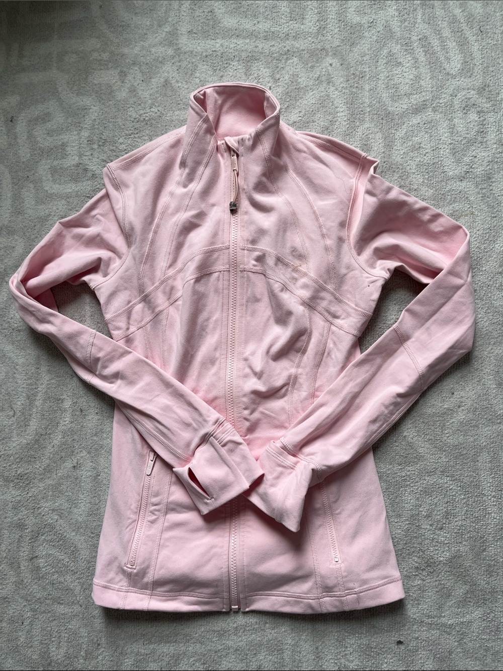 lululemon athletica Light Pink Full-Zip Utility Jacket